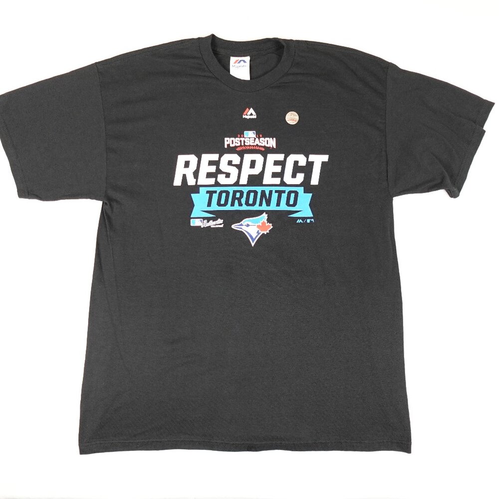 NEW 2016 Toronto Blue Jays Division Series Clincher Respect Baseball Tee Shirt